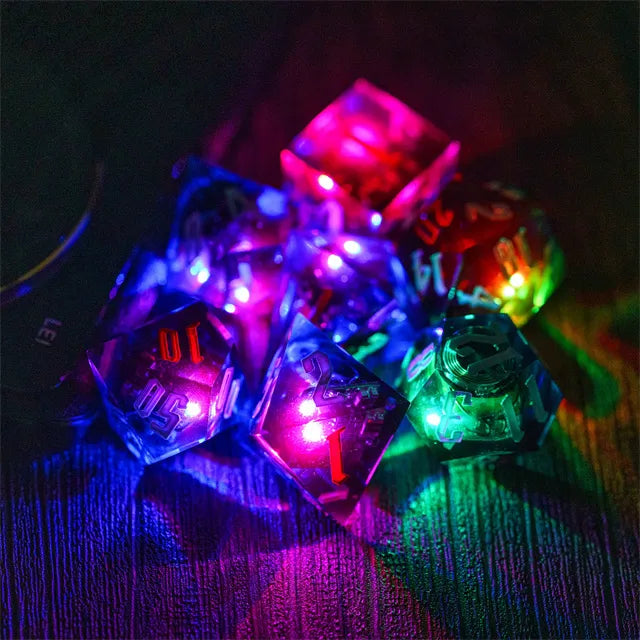 LED Wireless Charging Dice