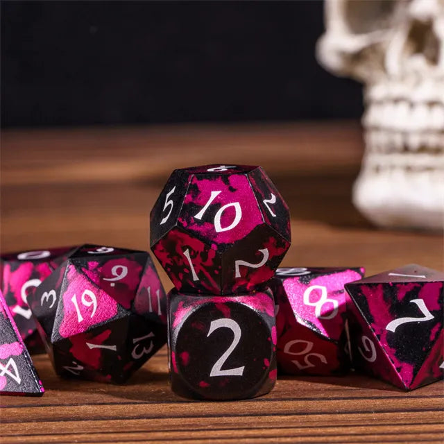 Anodized Aluminum Colorful Dice ( Available in 5 colors )