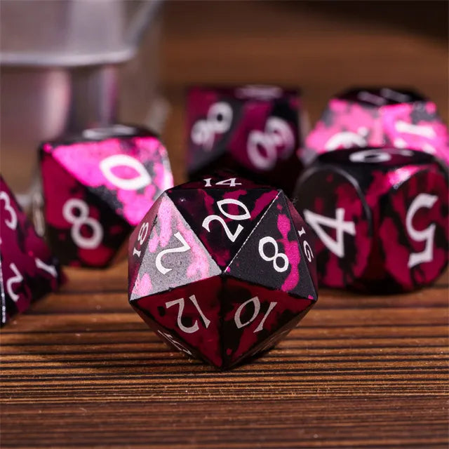 Anodized Aluminum Colorful Dice ( Available in 5 colors )