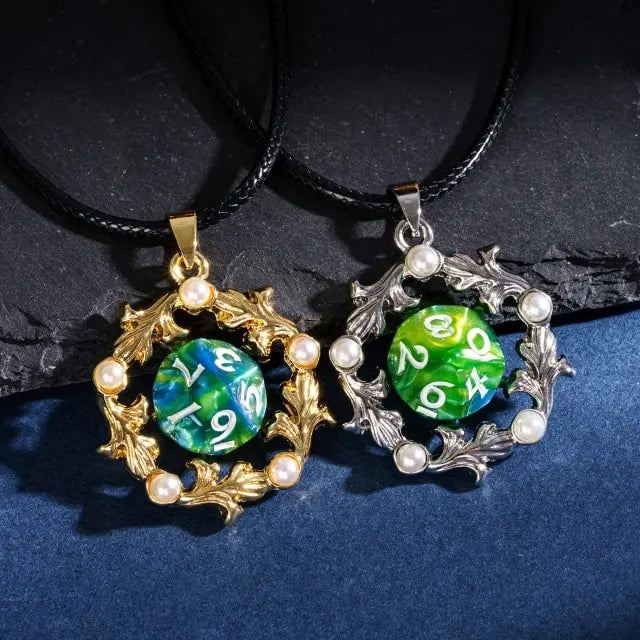 Necklace Mini Dice D10