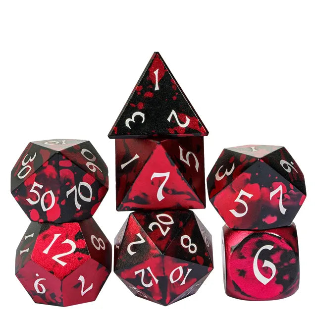 Anodized Aluminum Colorful Dice ( Available in 5 colors )