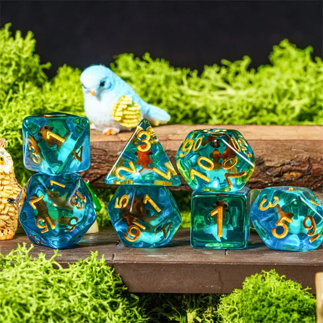 Vissen dice set