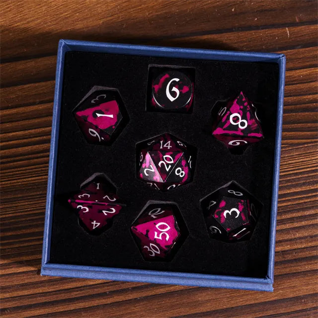 Anodized Aluminum Colorful Dice ( Available in 5 colors )