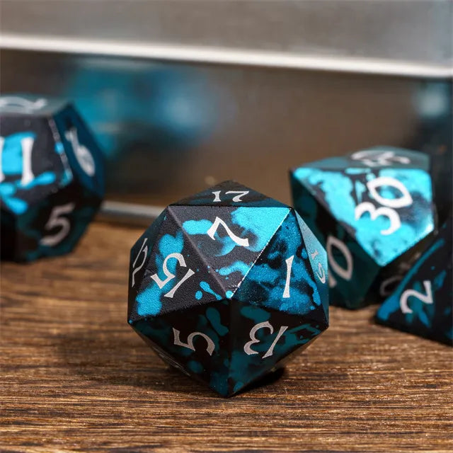 Anodized Aluminum Colorful Dice ( Available in 5 colors )