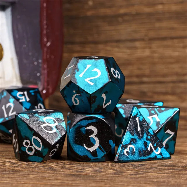 Anodized Aluminum Colorful Dice ( Available in 5 colors )