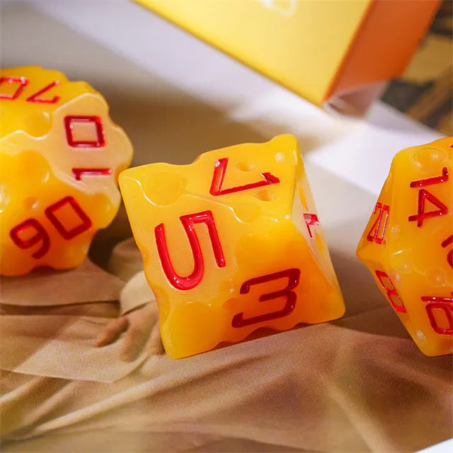 DND Dice close up