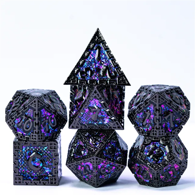 metal dice set