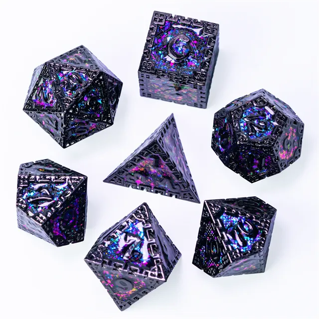 metal dice set