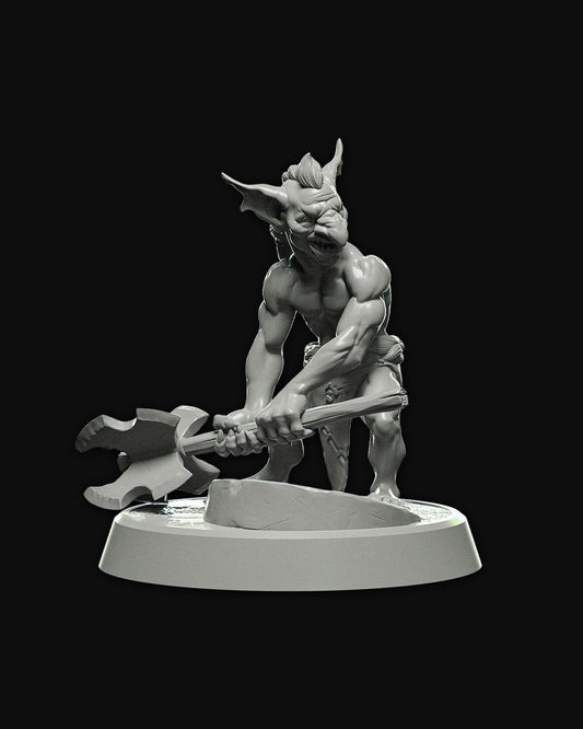 Goblin Barbarian - Goblin Invasion - Miniatures