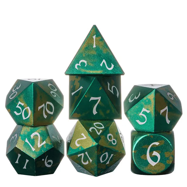 Anodized Aluminum Colorful Dice ( Available in 5 colors )