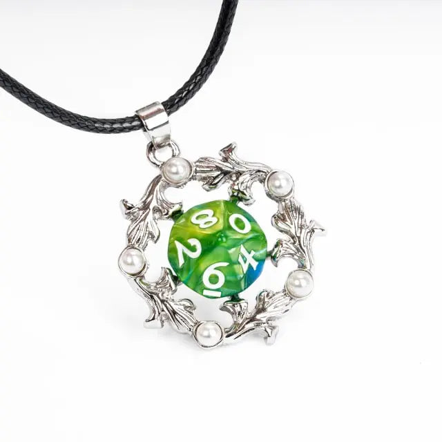 Necklace Mini Dice D10