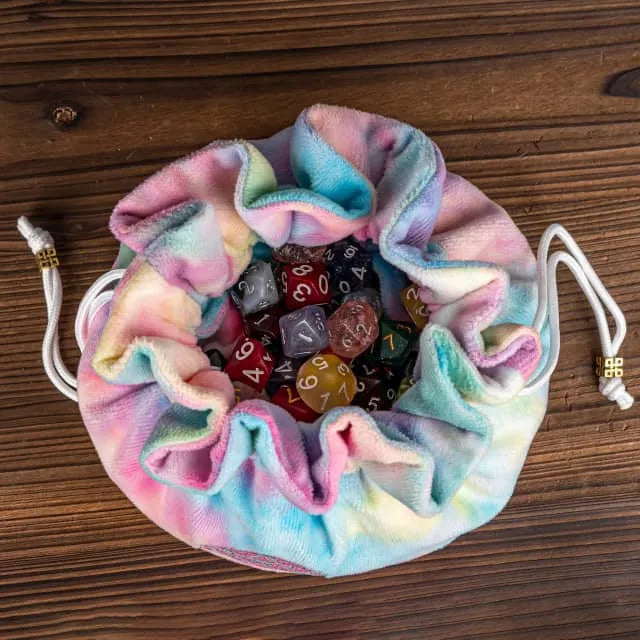 Connoisseur's Rainbow Dice bag