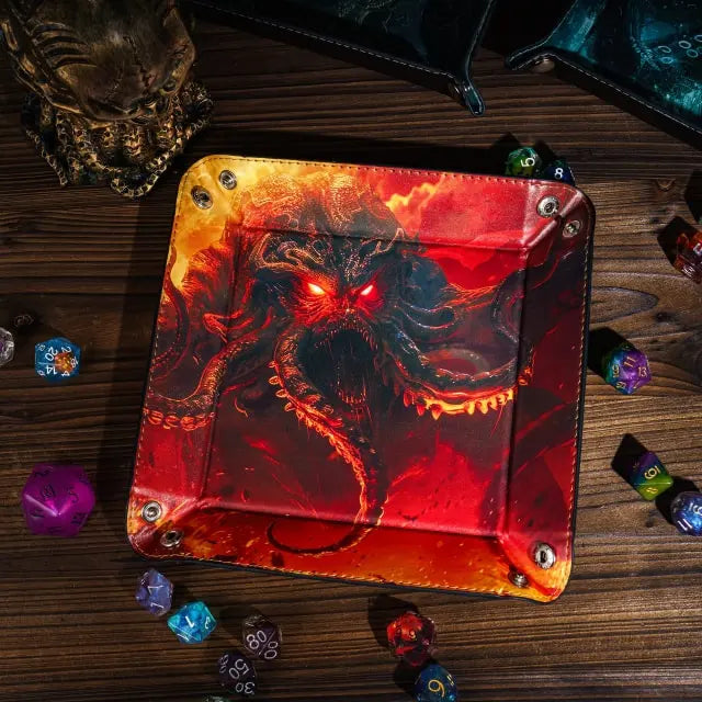 Kraken dice tray 4 Hoeken