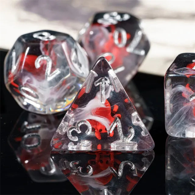 Spinnen dice set