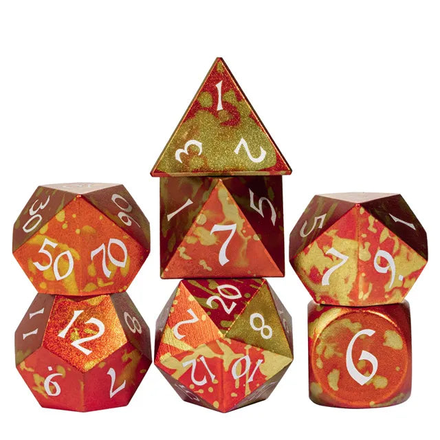 Anodized Aluminum Colorful Dice ( Available in 5 colors )